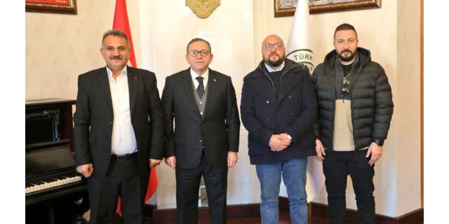 "Veliaht" Dizisi Kars'ta Çekiliyor: Vali Ziya Polat Ekibe Tam Destek Verdi