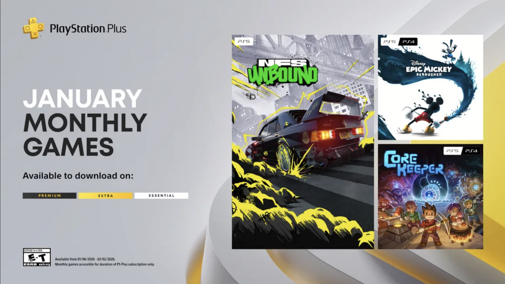 PlayStation Plus Ocak 2026 Oyunlar