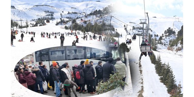 Davraz Kayak Merkezi'ne Ücretsiz Otobüs Seferleri Başladı