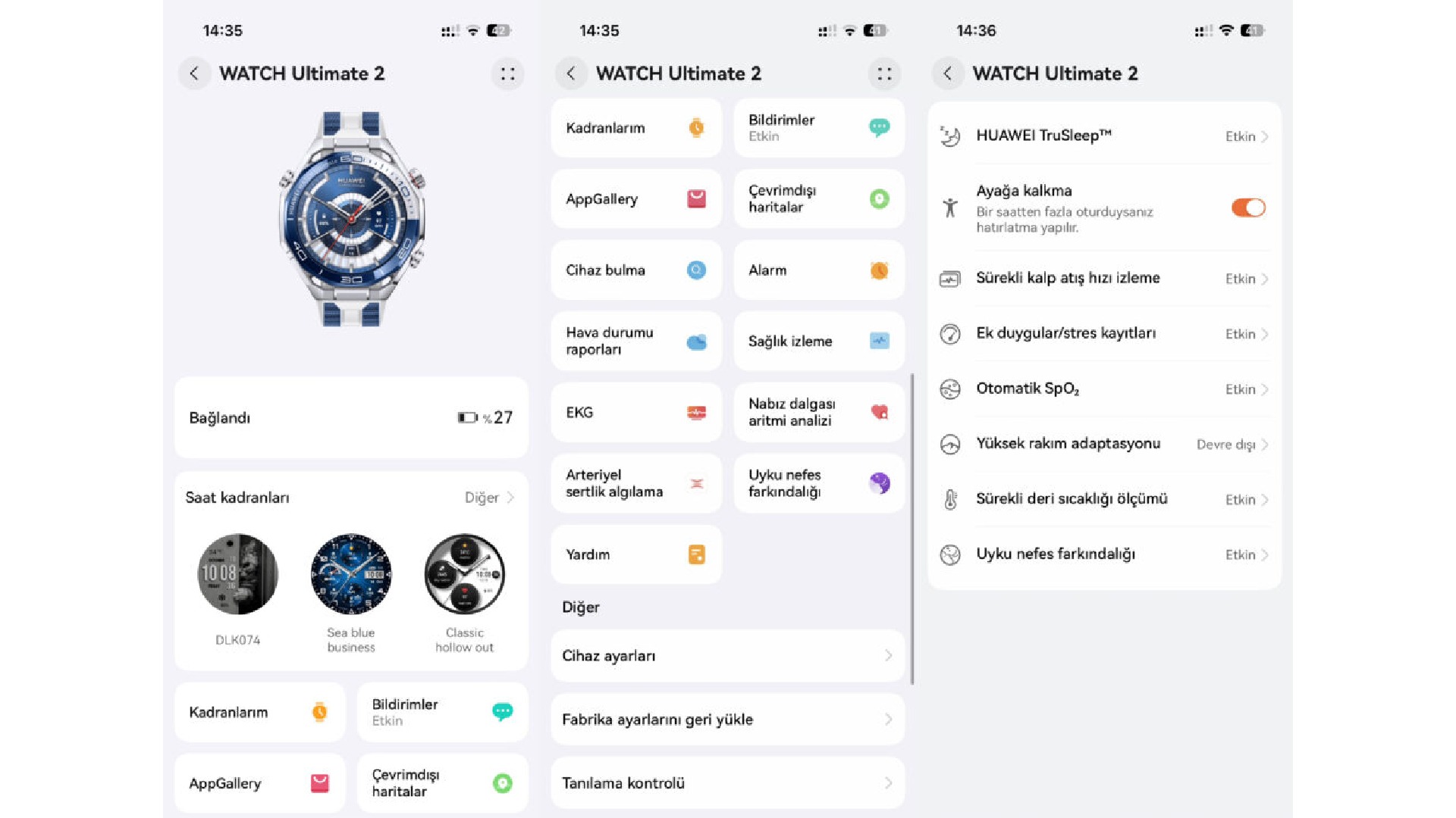 Huawei Watch Ultimate 2 özellikler