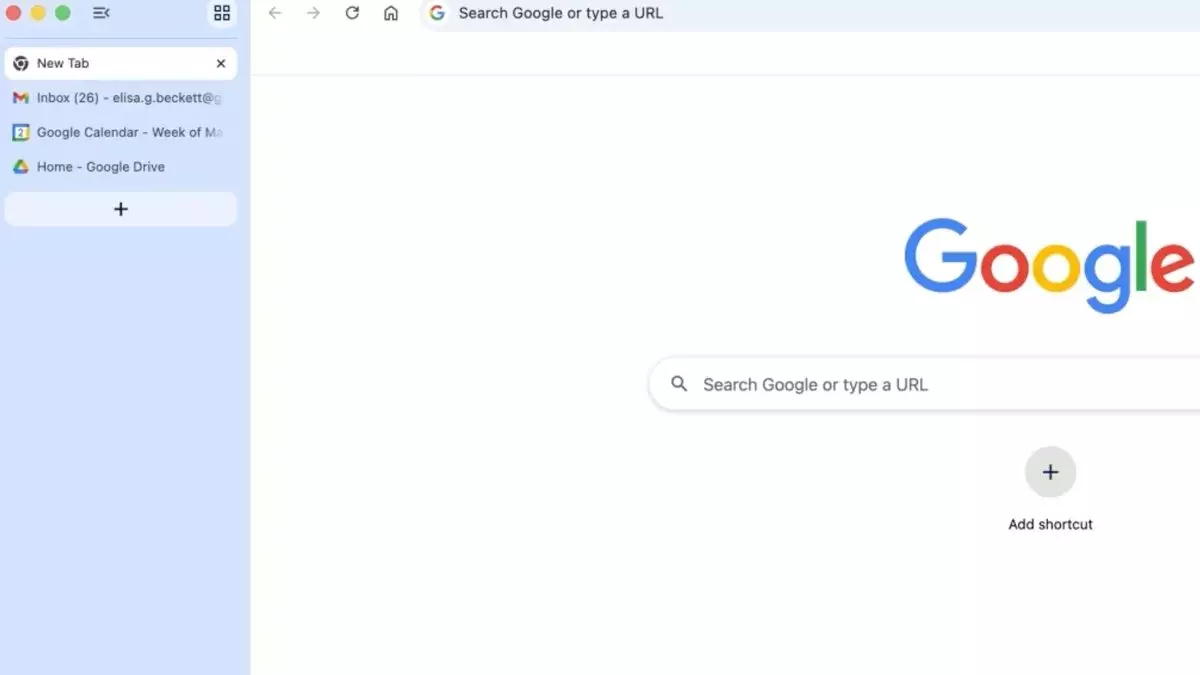 Google Chrome Dikey Sekmeler Özelliği