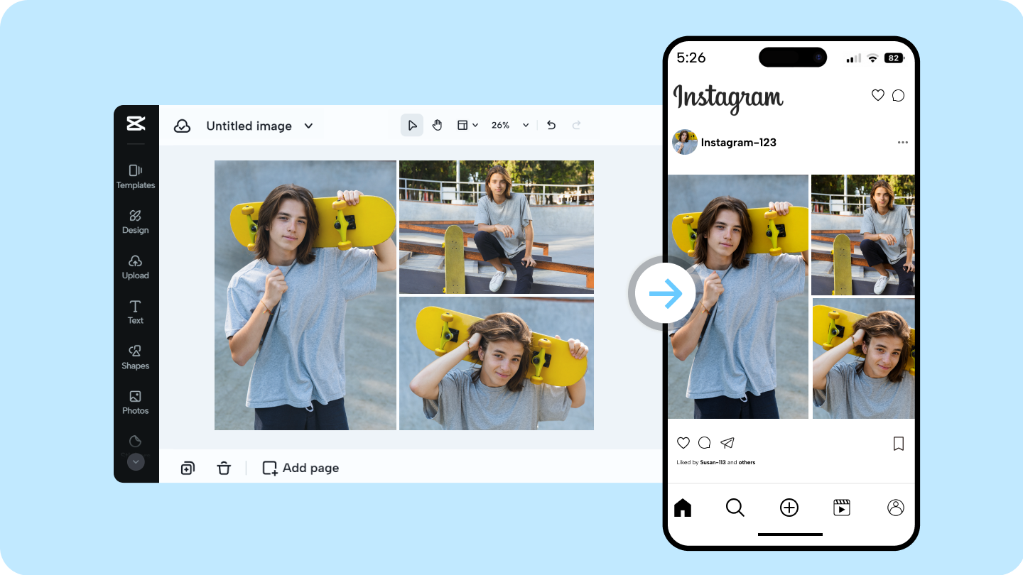 Instagram Çoklu Gönderiler