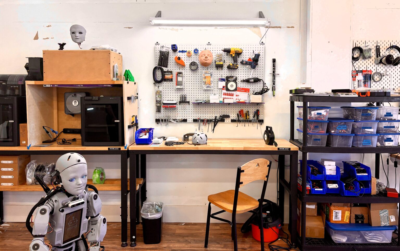 Codey sosyal robot Çalışma alanından görünümü