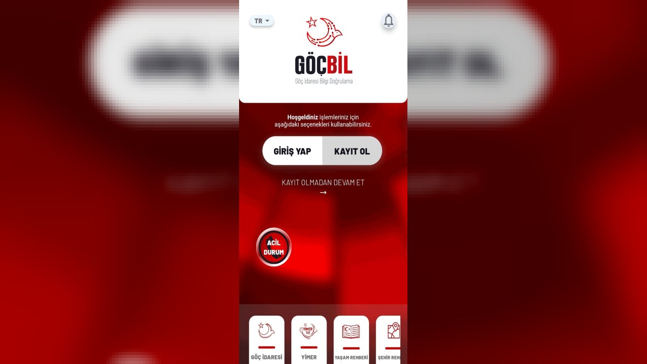 GöçBil Android’de “göç idaresi” uygulaması olarak listeleniyor