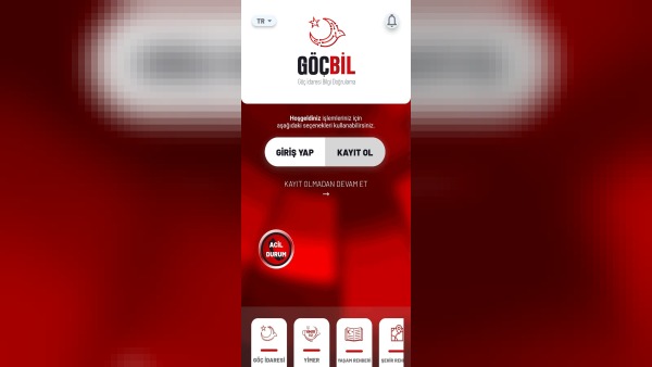 GöçBil Android’de “göç idaresi” uygulaması olarak listeleniyor