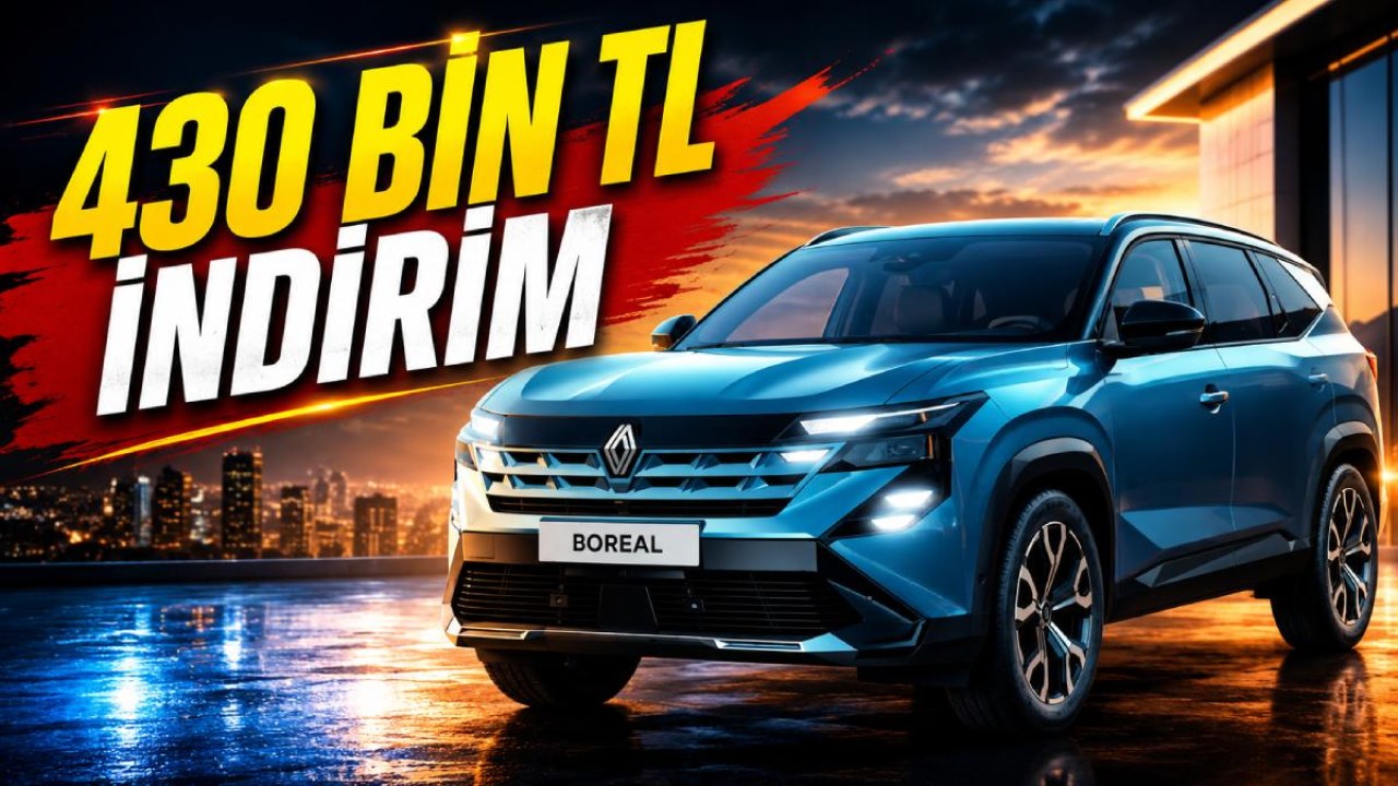 Temmuz Renault fiyat listesi: Boreal’de indirim 430 bin TL’ye çıktı